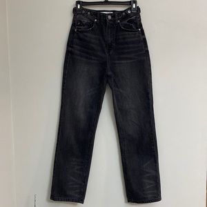 KanCan women’s high rise black adjustable waist jeans size 1/24